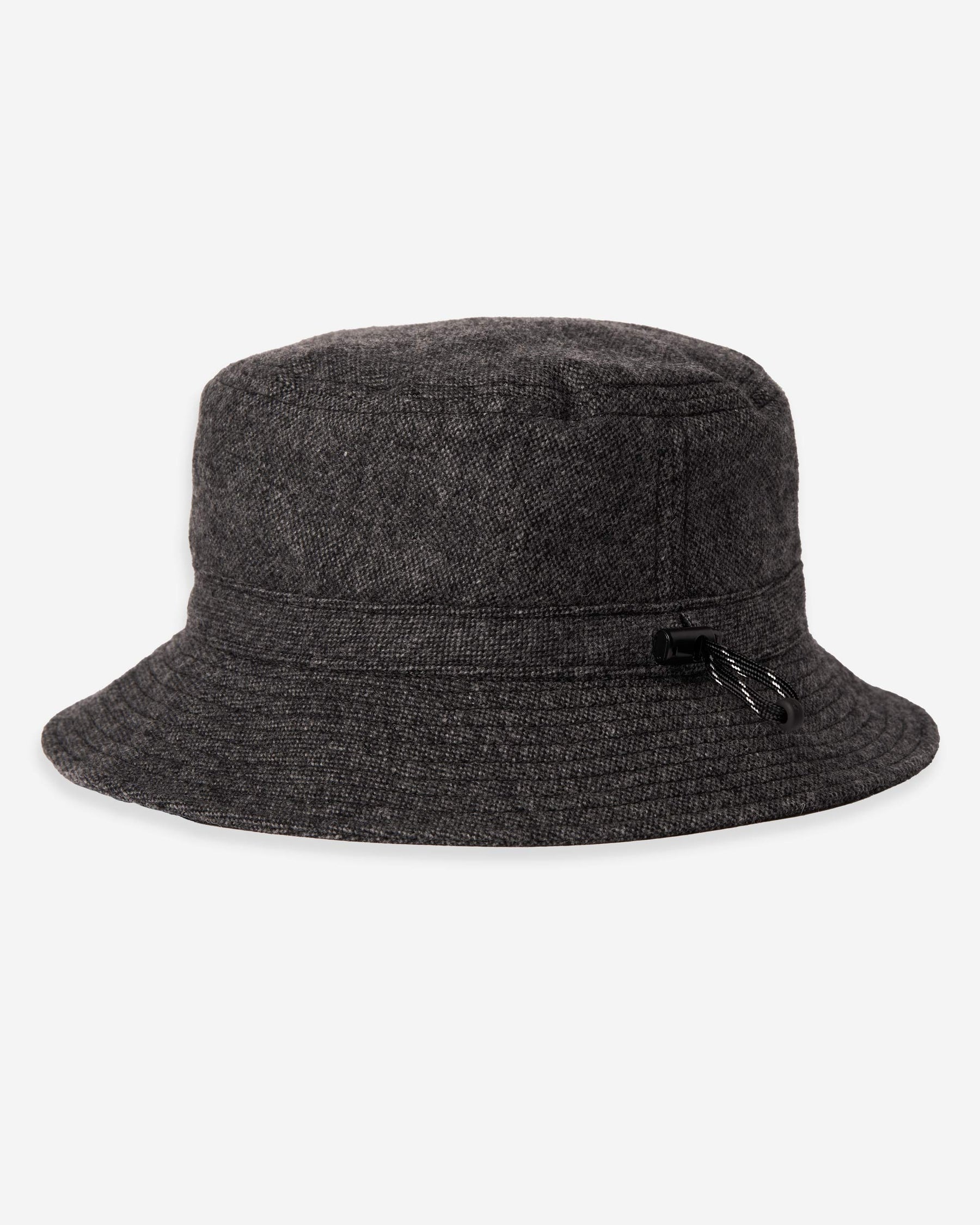 Recycled Tweed Hat - Grey