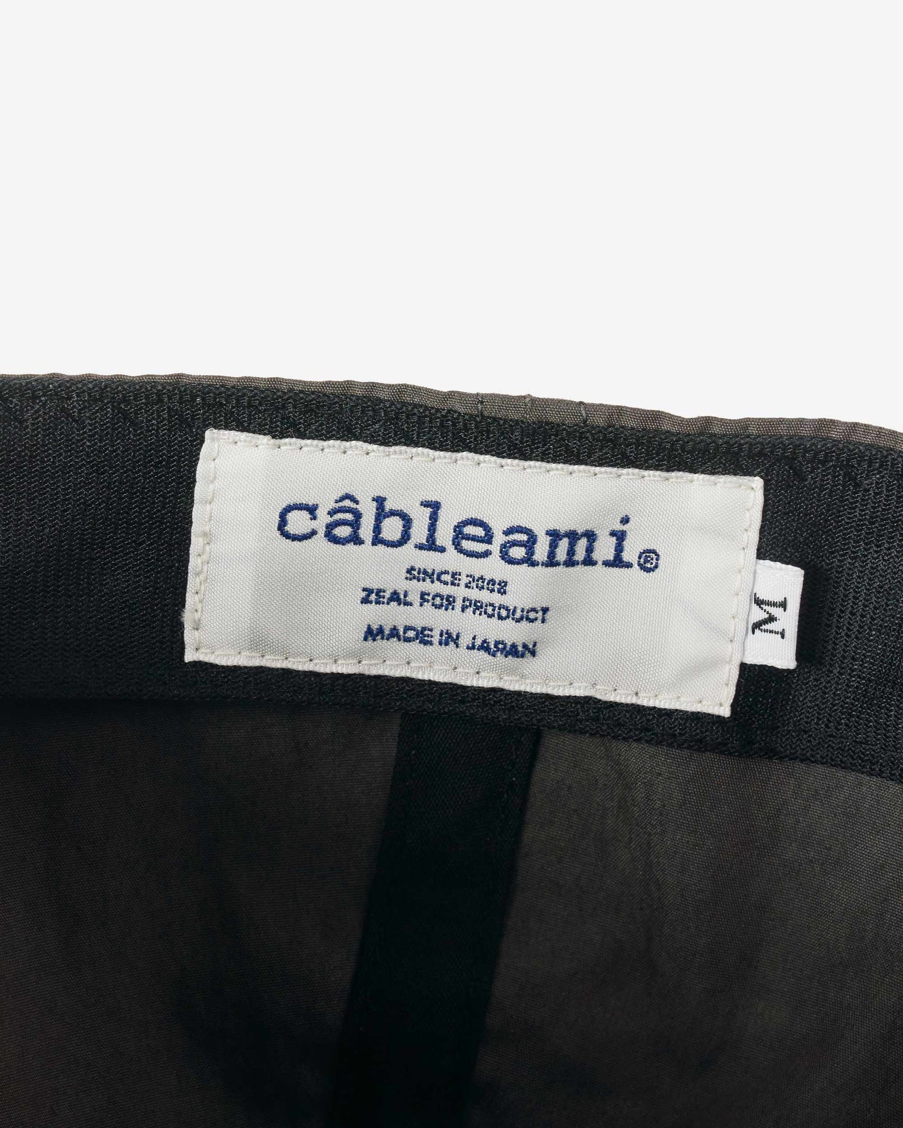 Cotton/ Nylon B.B. Cap - Grey/ Olive