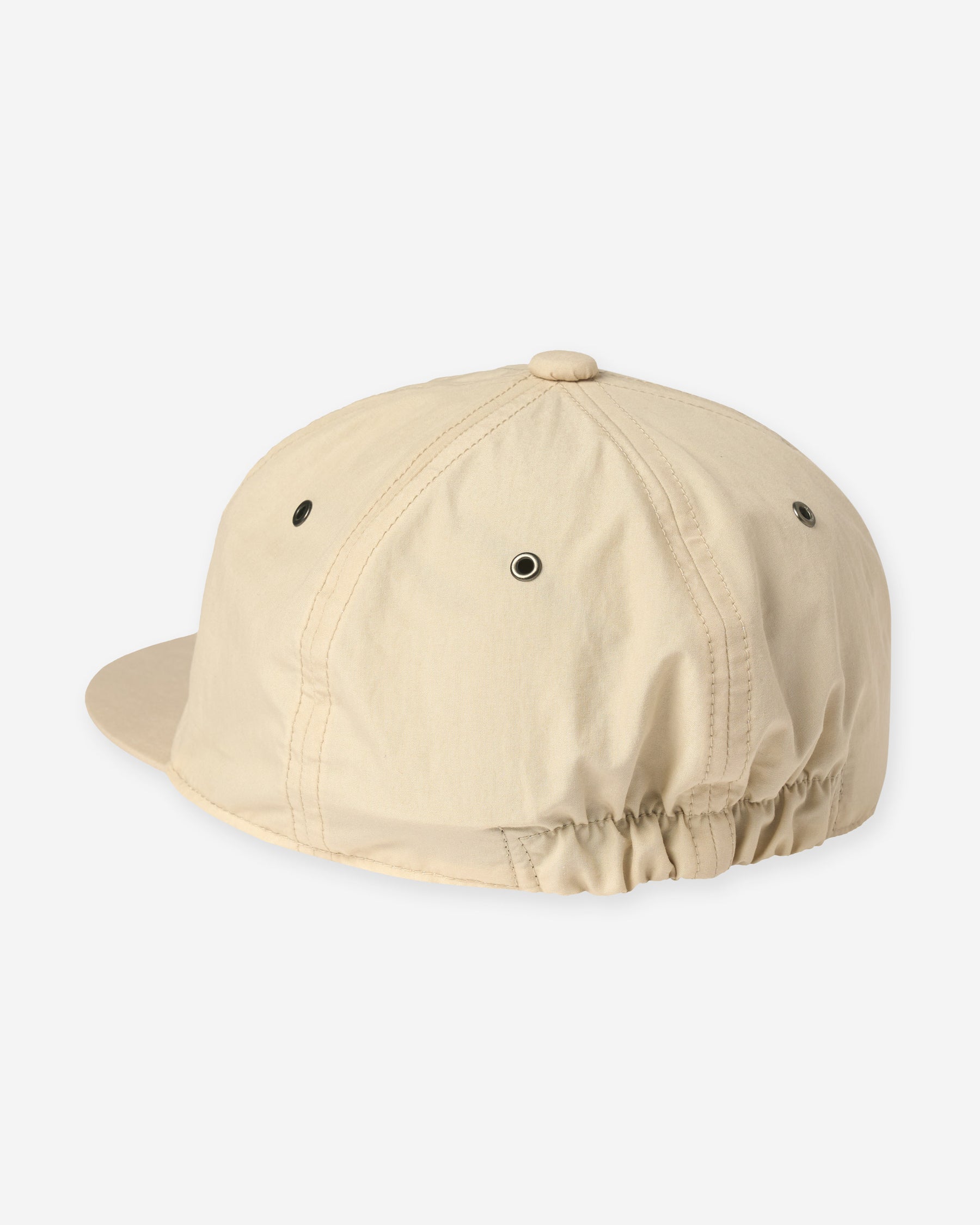 Cotton/ Nylon B.B. Cap - Ivory/ Olive