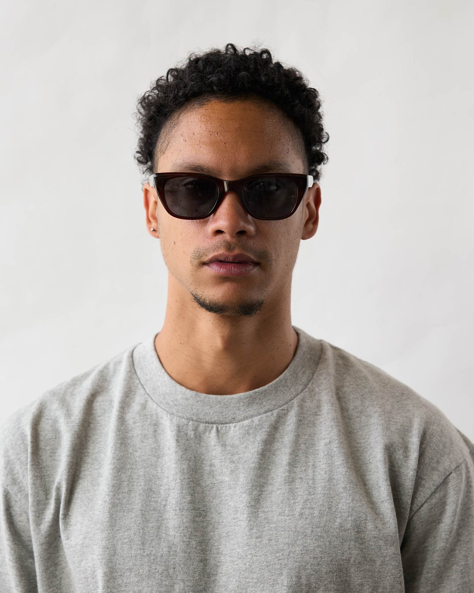 Sanders Sunglasses - Brown (Dark Grey)