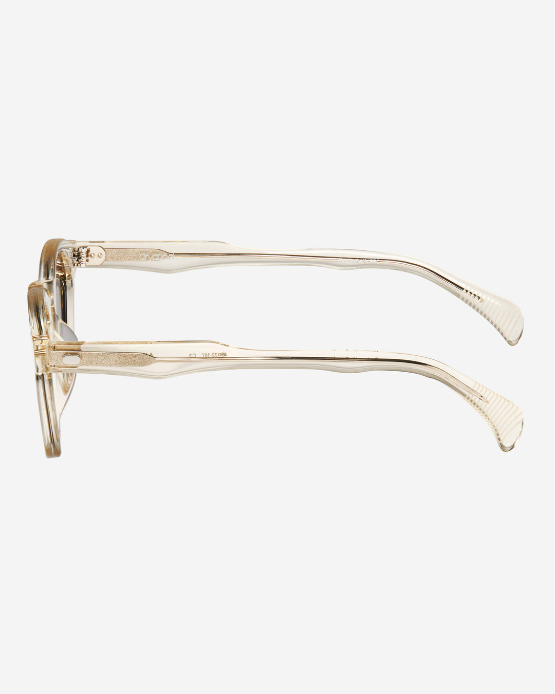 Alves Sunglasses - Aged Clear