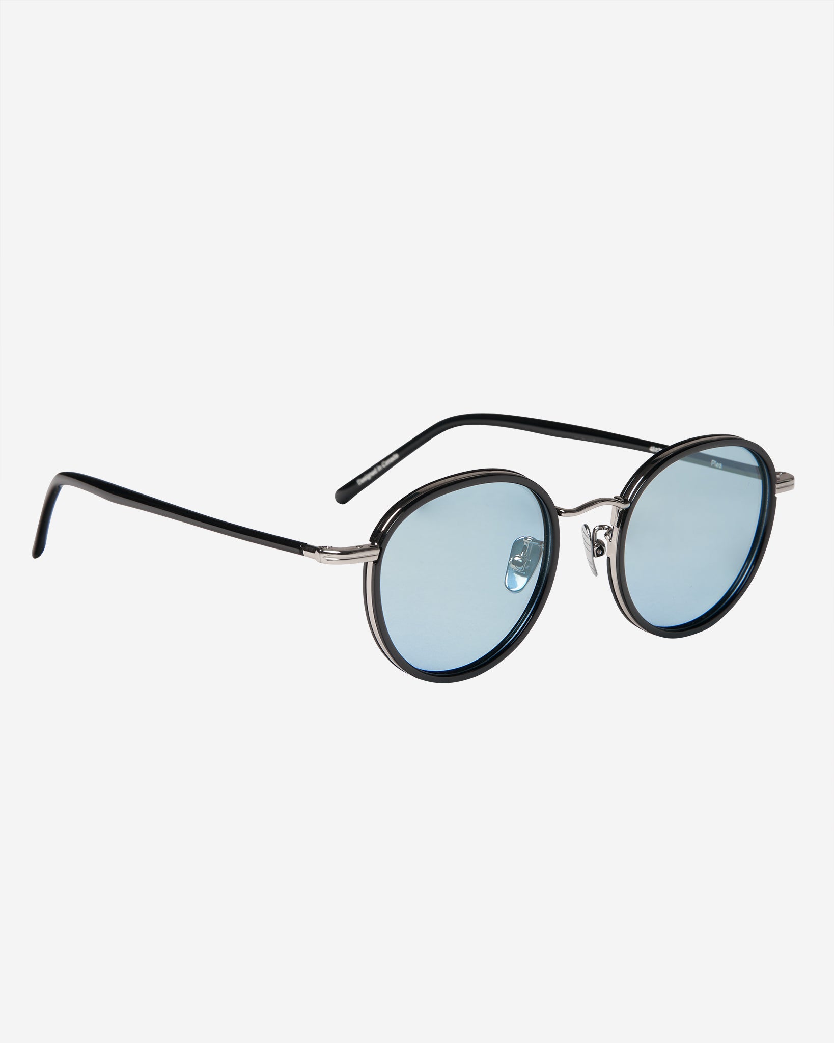 Plea Sunglasses - Black/Silver