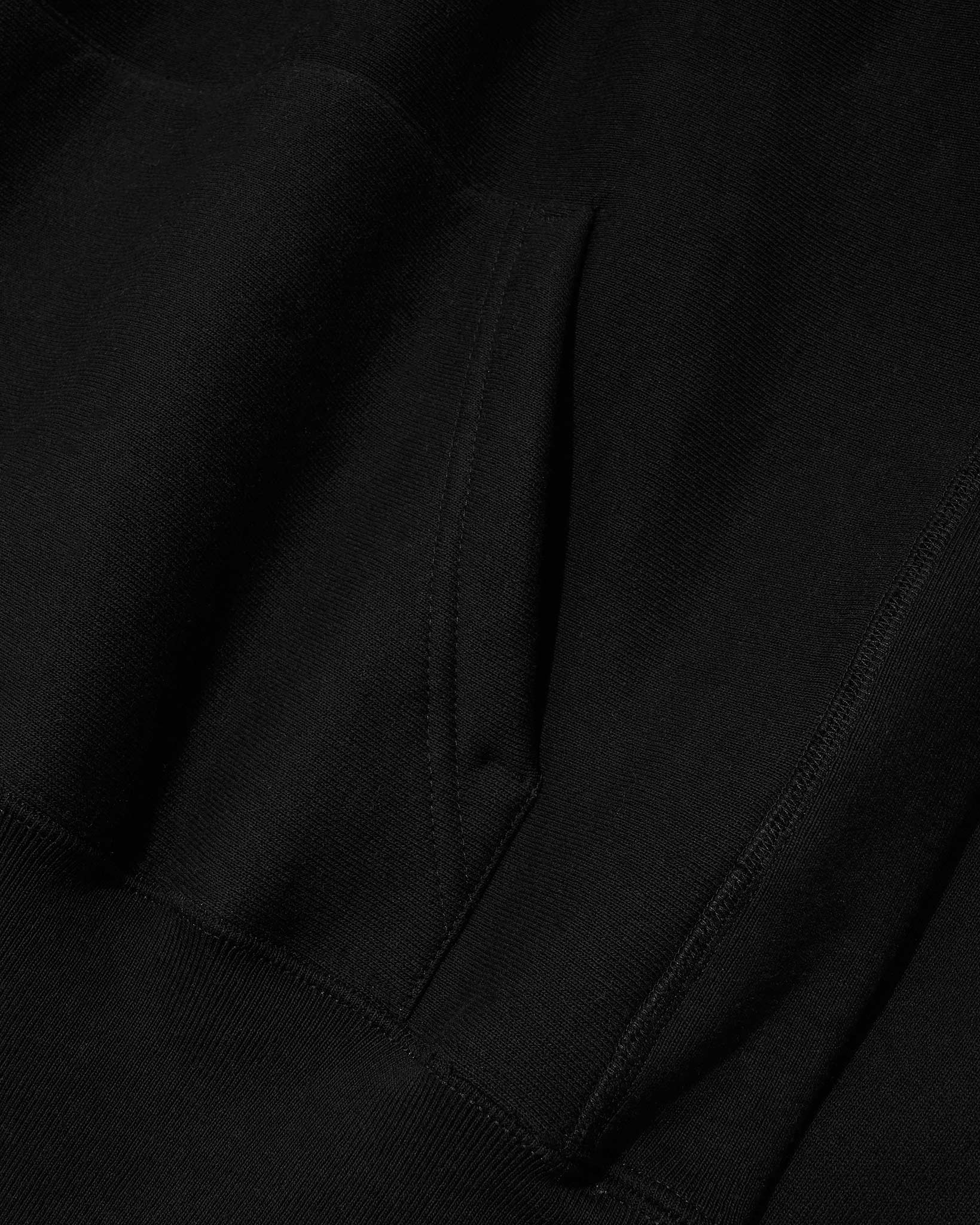 CROSS-KNIT® Pullover Hooded Sweatshirt - Black