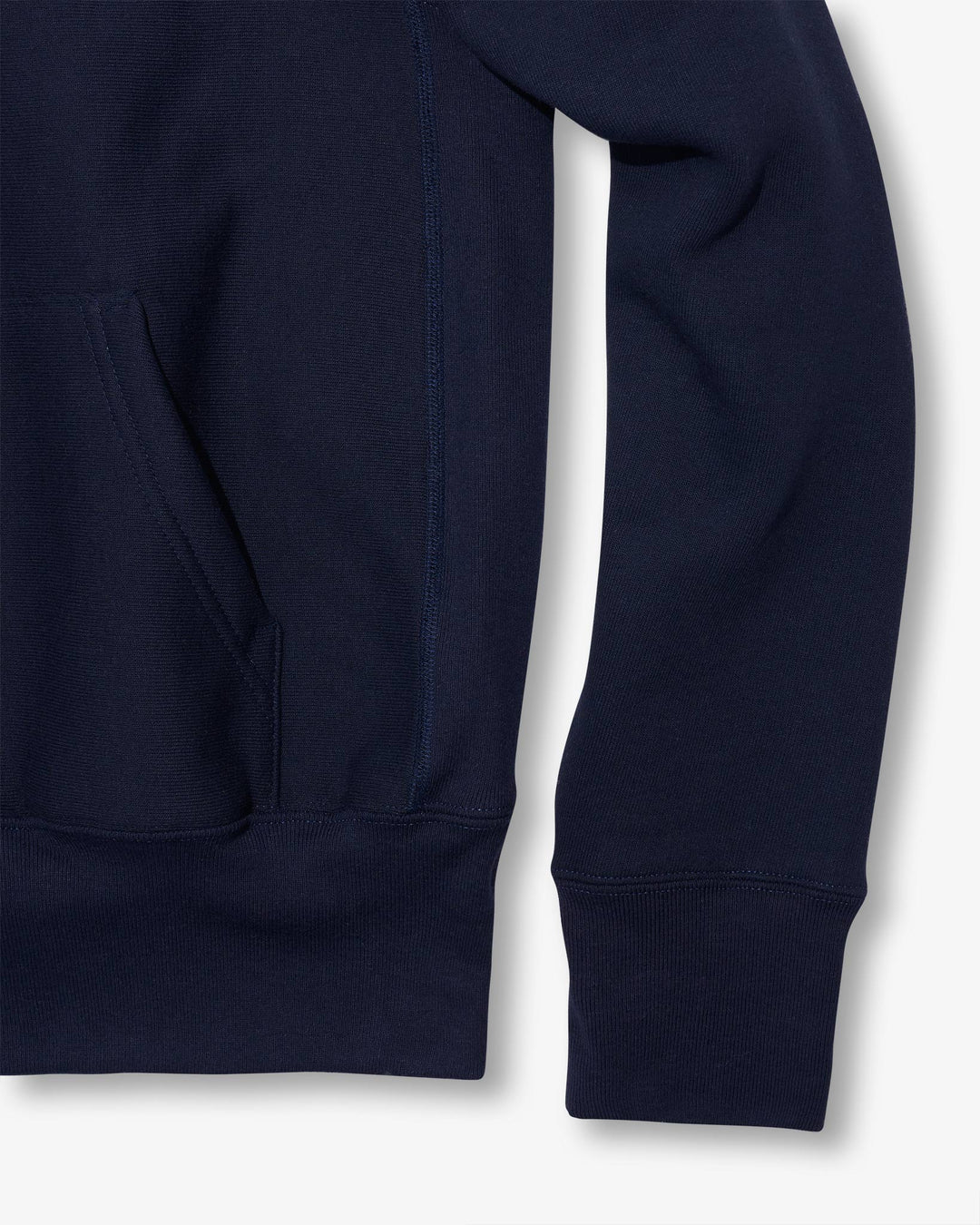 CROSS-KNIT® Pullover Hooded Sweatshirt - Navy