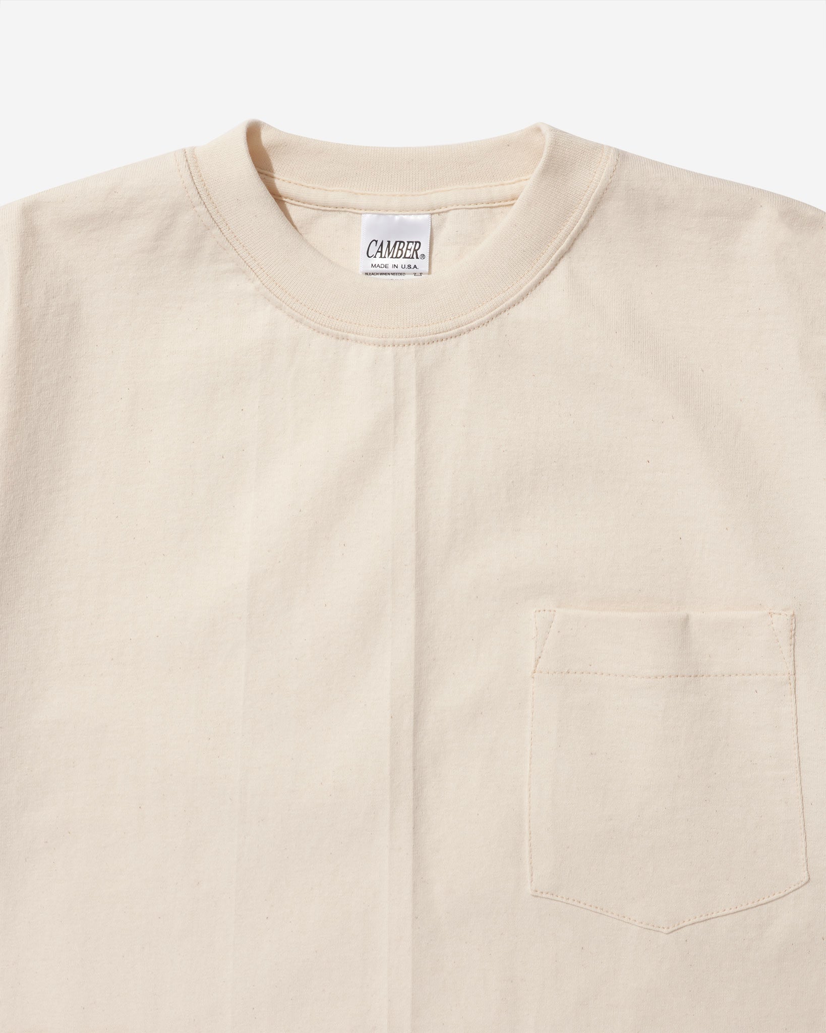 MAX-WEIGHT® Pocket T-Shirt - Natural