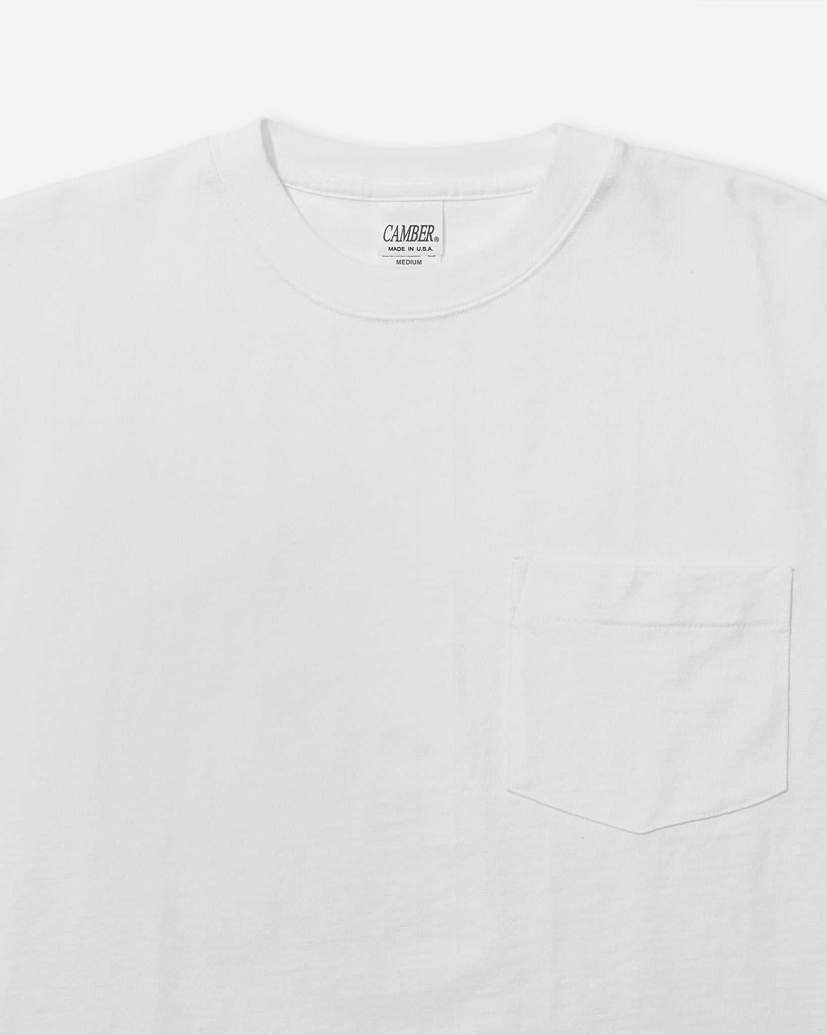 MAX-WEIGHT® Pocket T-Shirt - White