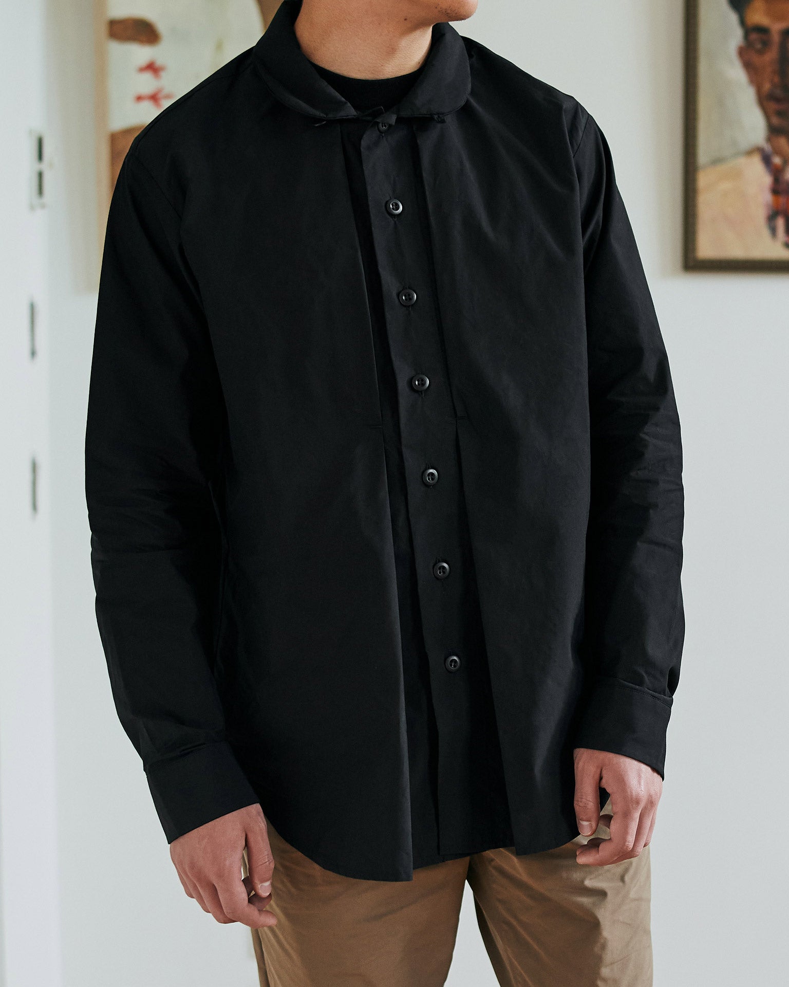 Shirt Jacket (LS-LB01) - Black