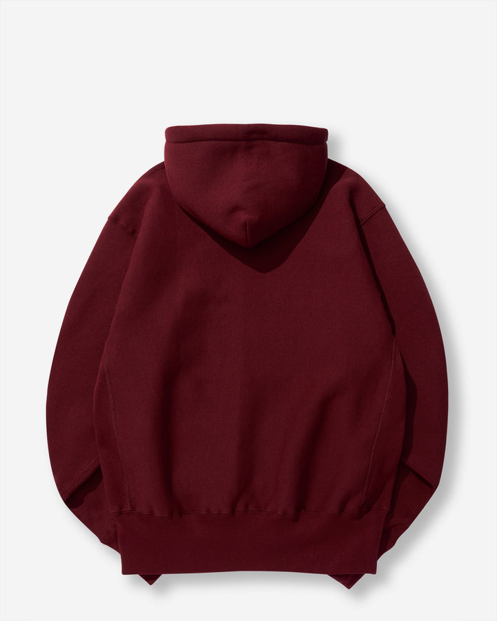 CROSS-KNIT® Pullover Hooded Sweatshirt - Burgundy