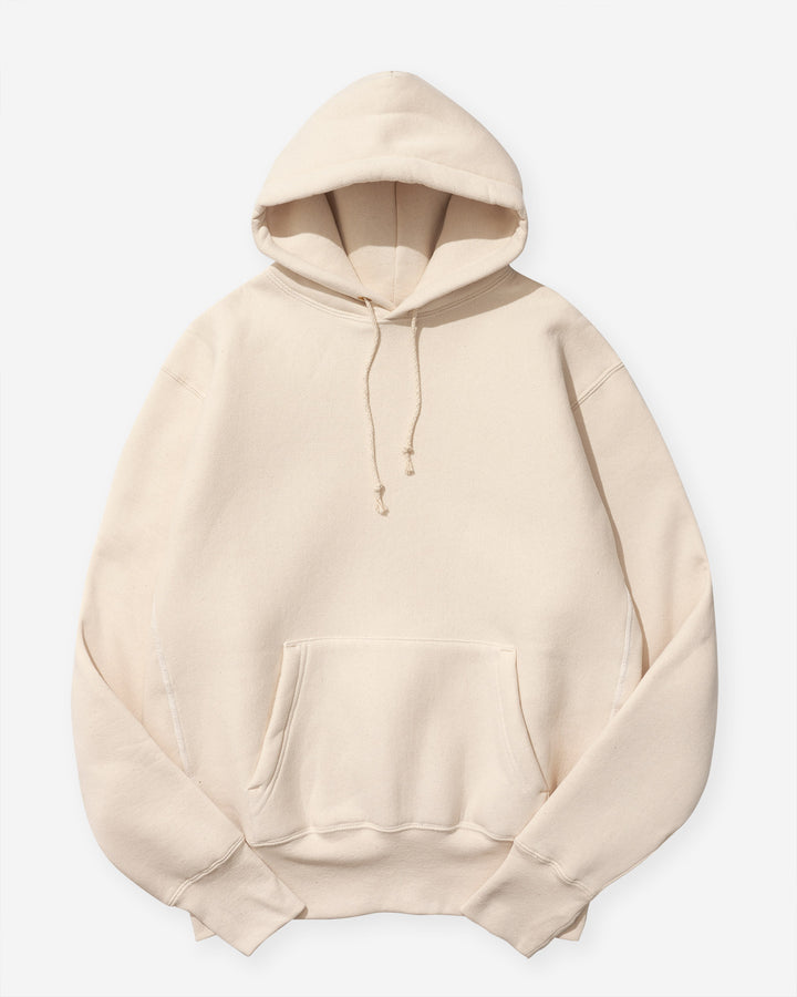 CROSS-KNIT® Pullover Hooded Sweatshirt - Natural
