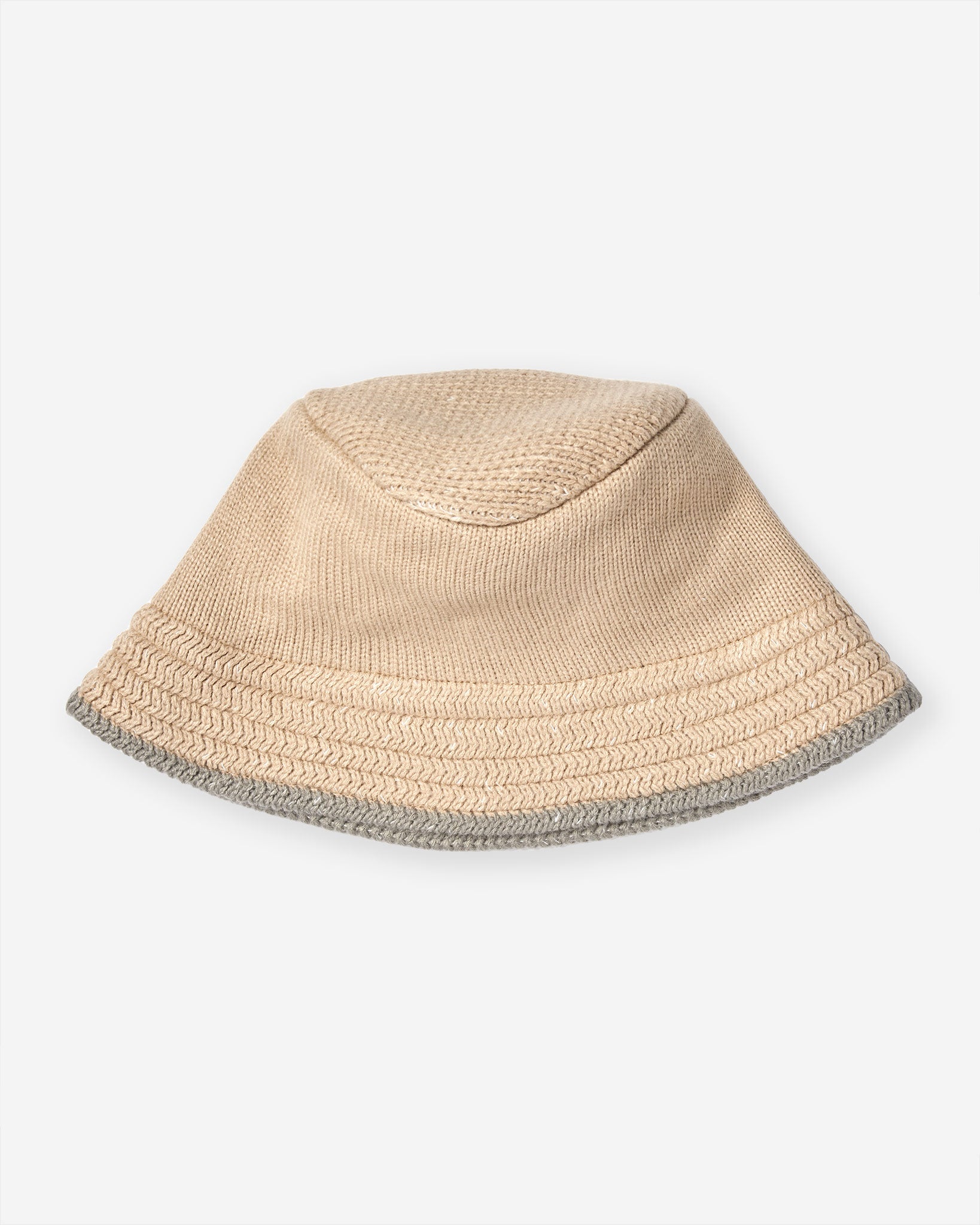 O/M Knit Bucket Hat - Beige – Rhythmic Tones