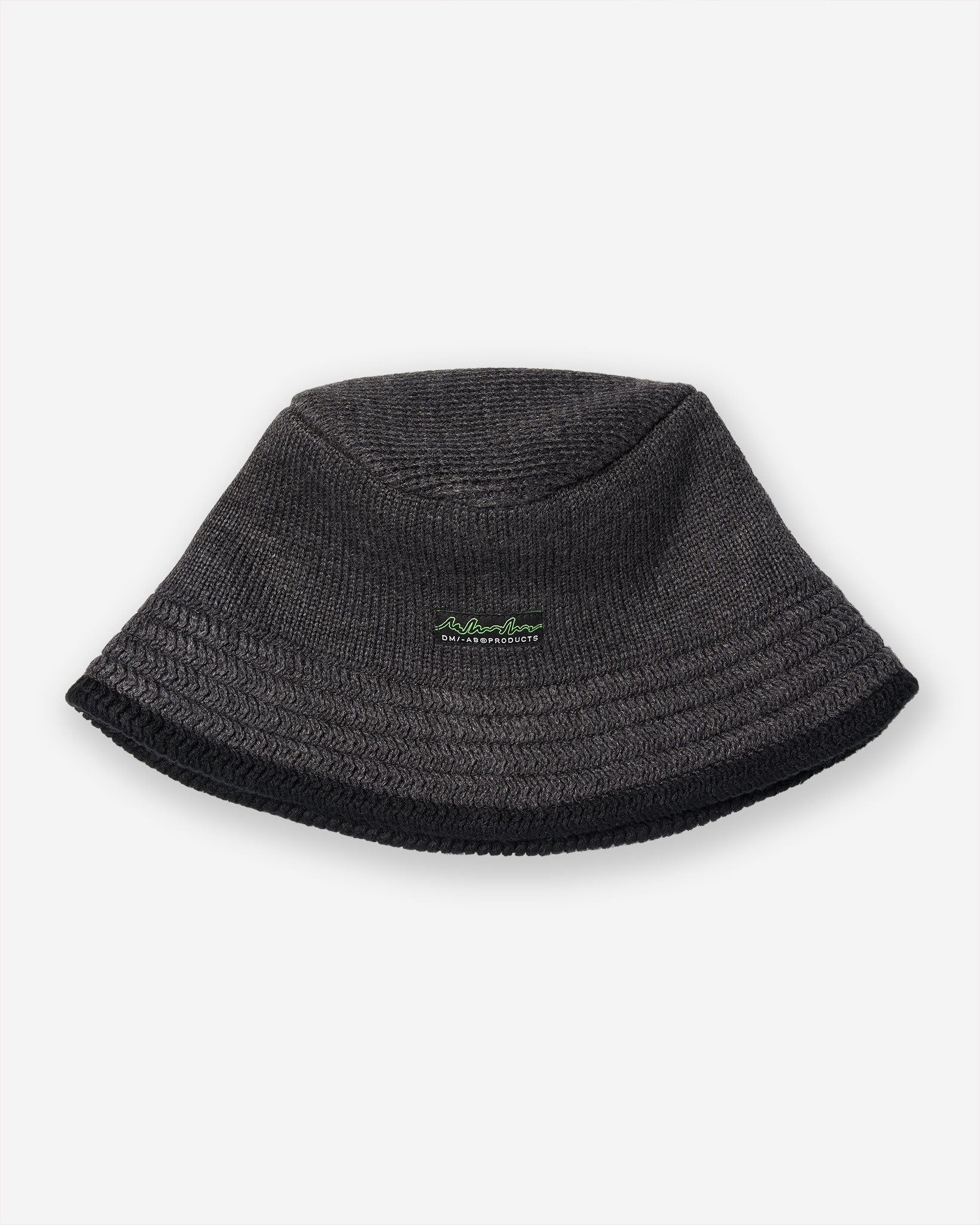 O/M Knit Bucket Hat - Black