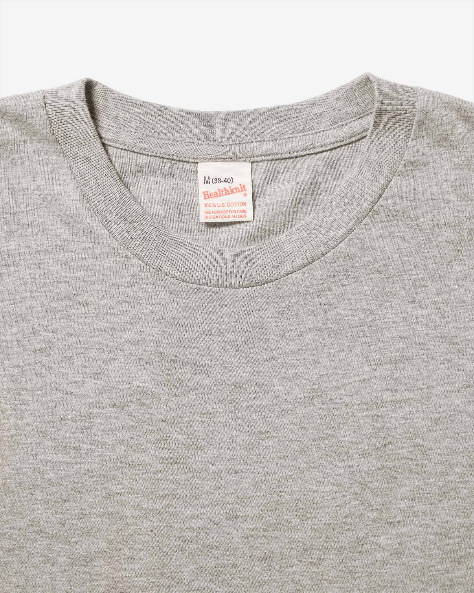 Basic Short Sleeve T-Shirt (2 Pack) - Grey