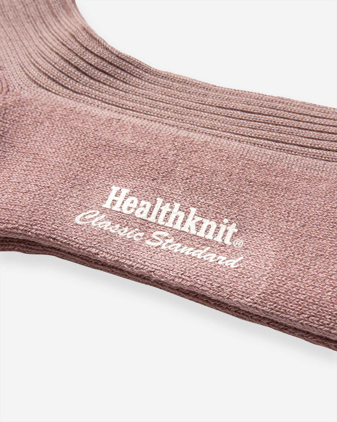 Ribbed Pile Socks - Rose