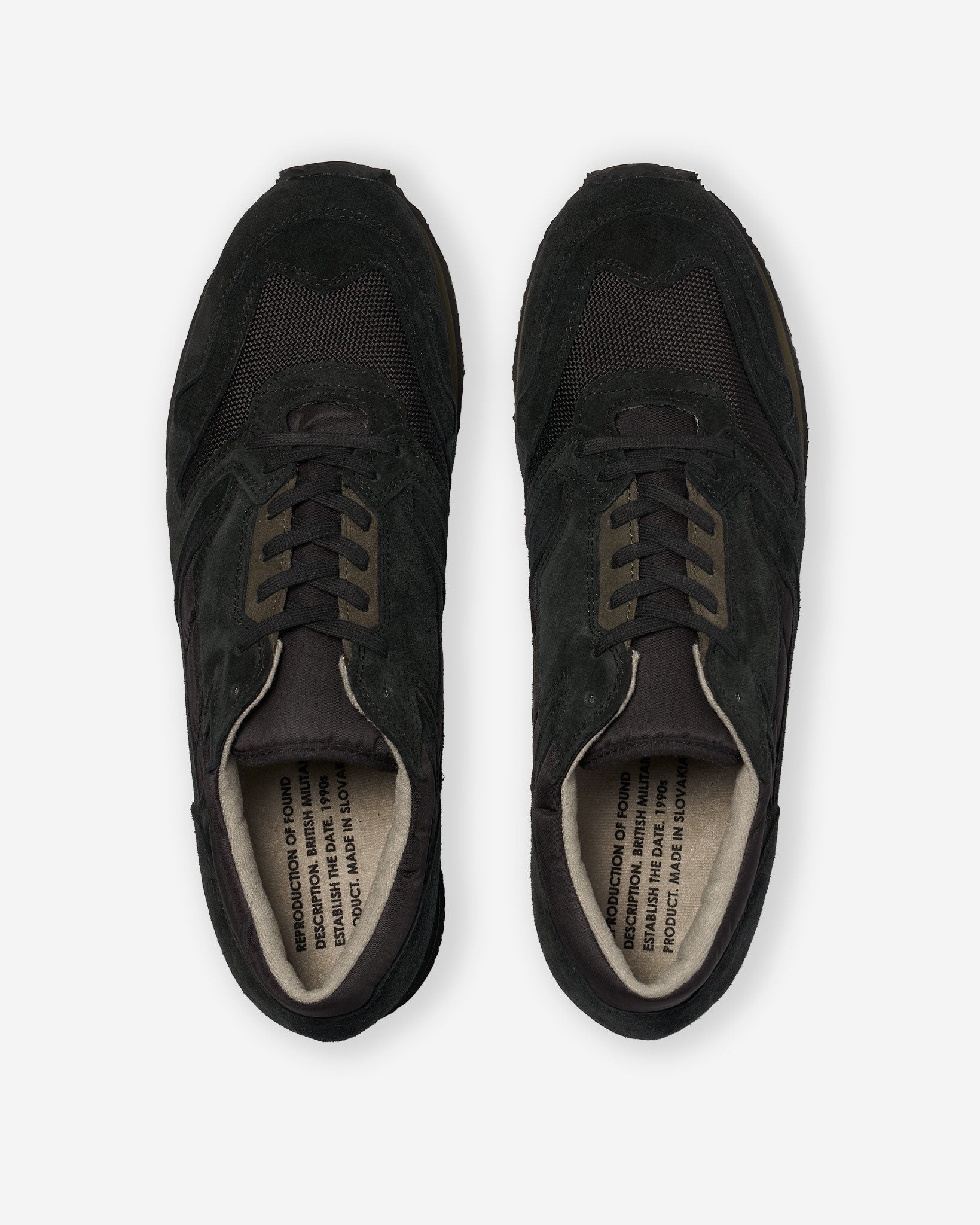 British Military Trainer - Black/Black