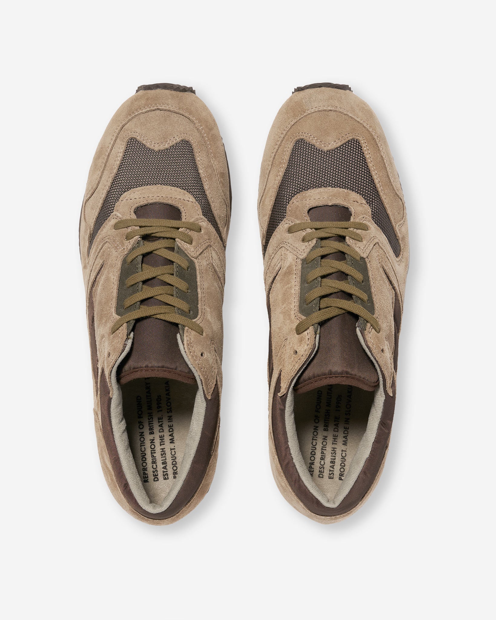 British Military Trainer - Beige/Olive