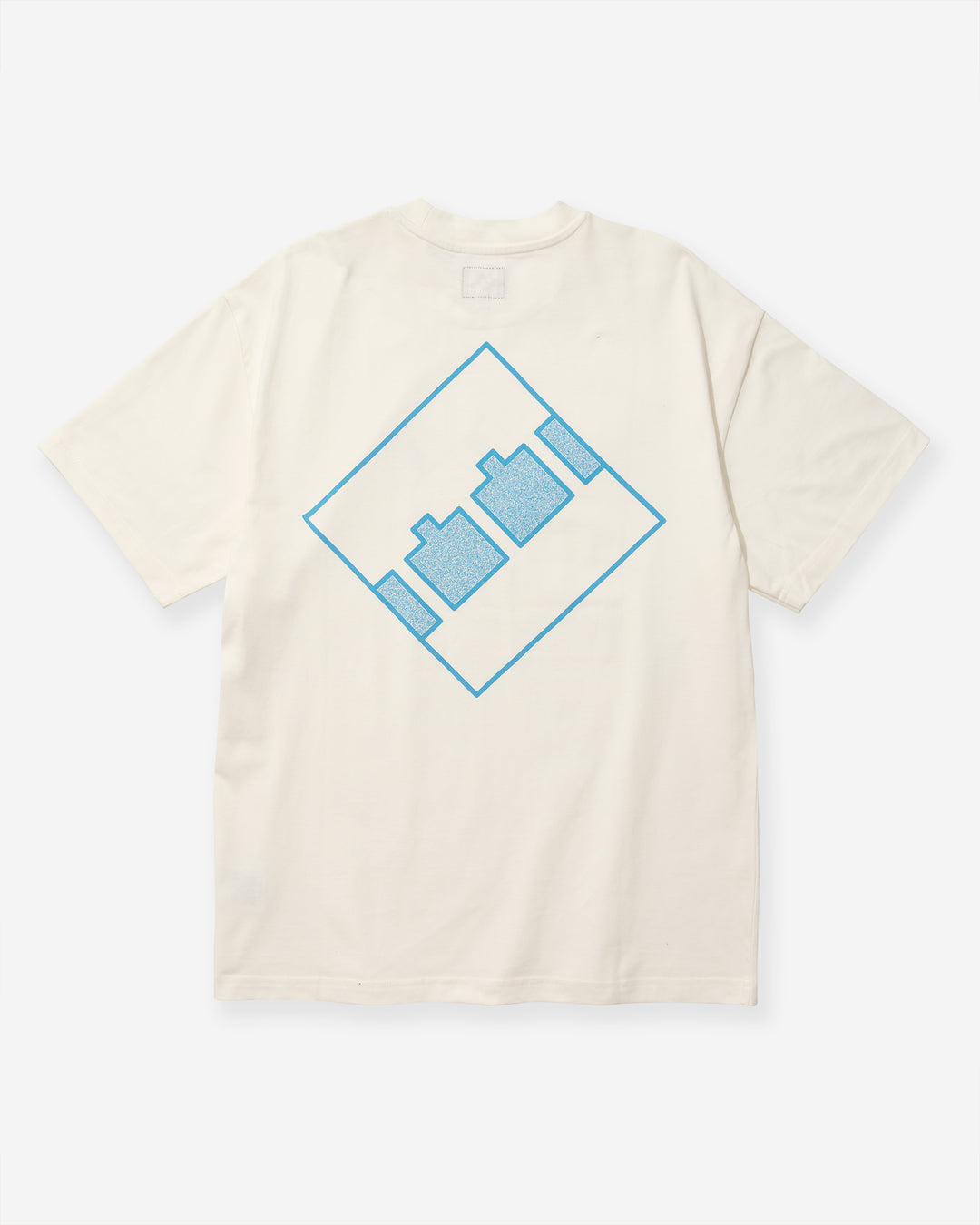 Block Noise 45 T-Shirt - White