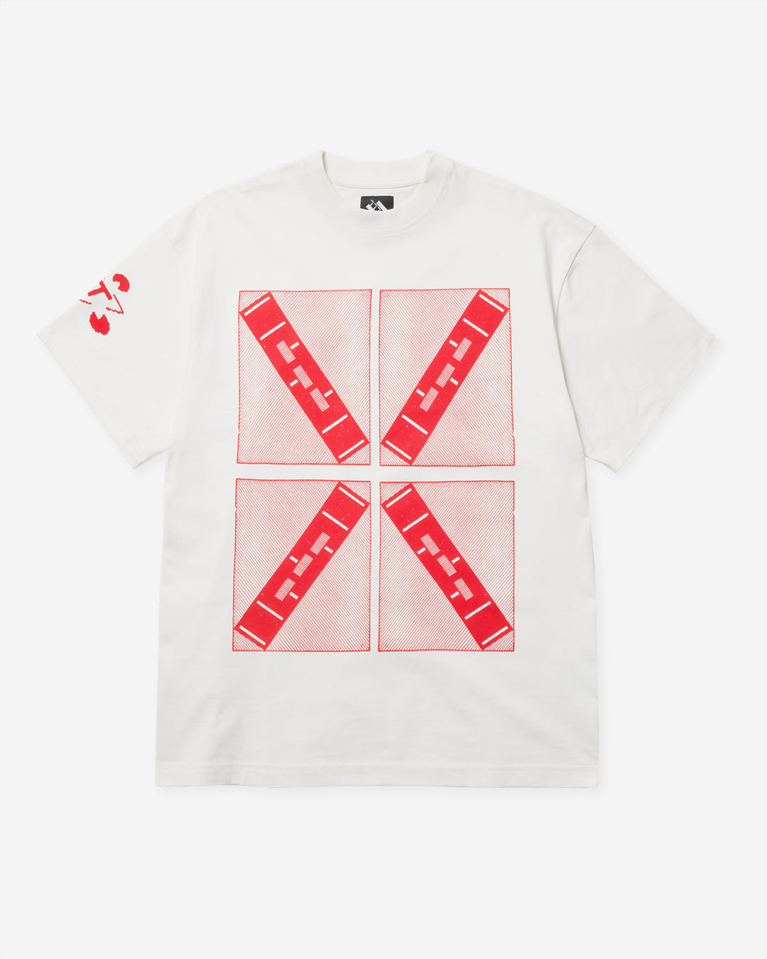 4 Boxes Cross T T-Shirt - White