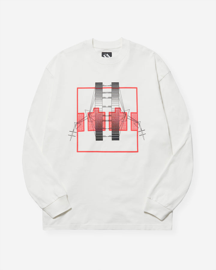 Spectrum Block Filter Long Sleeve - White