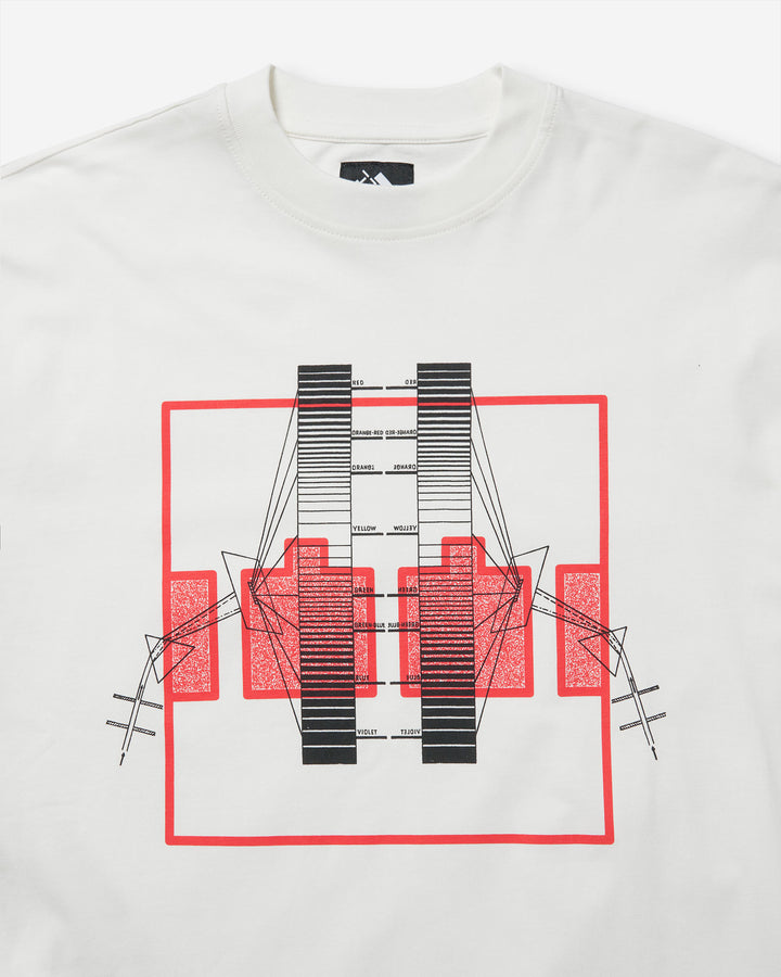 Spectrum Block Filter Long Sleeve - White