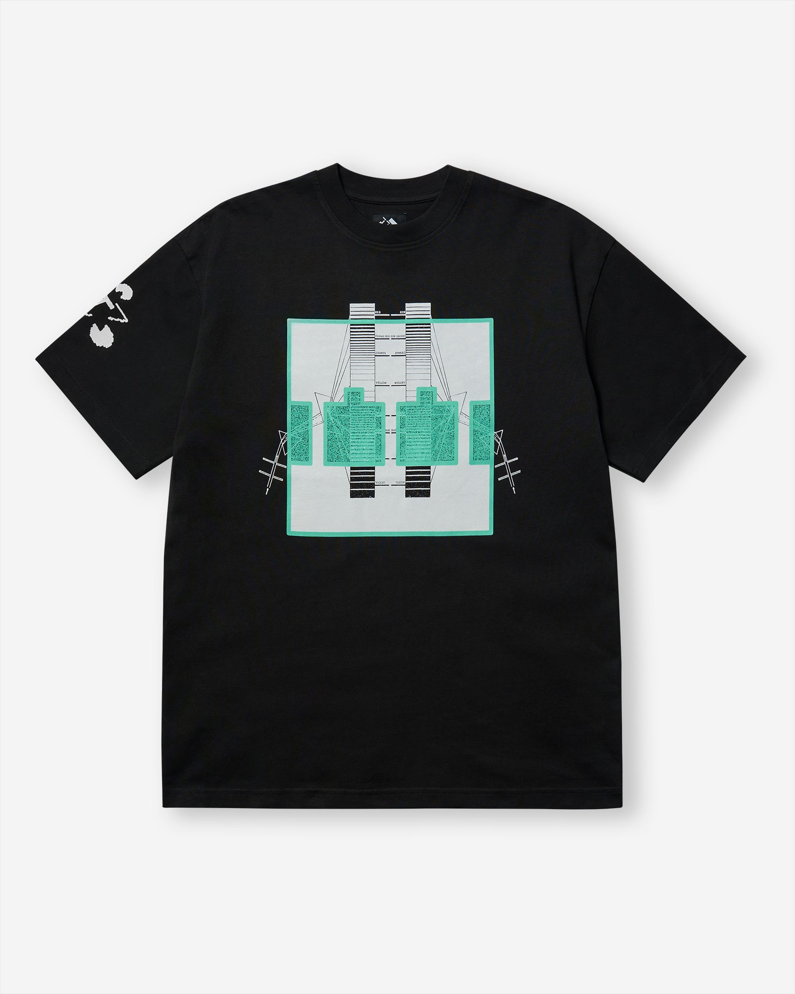 Off white arch shapes t shirt on sale