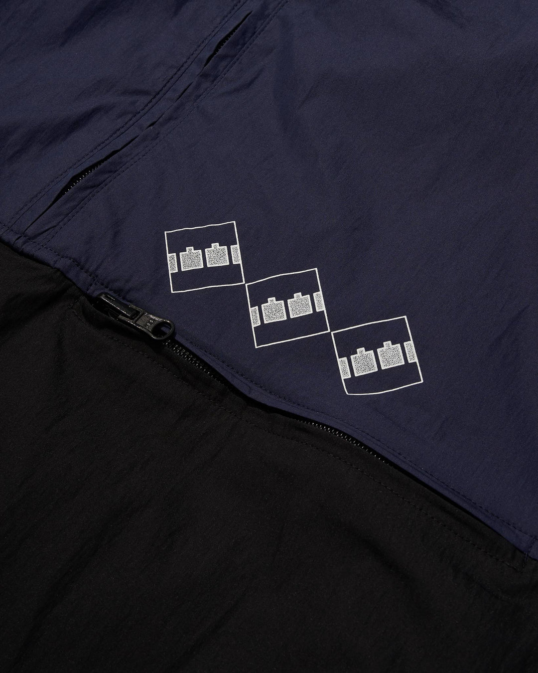 Packable Festival Jacket - Navy/Black