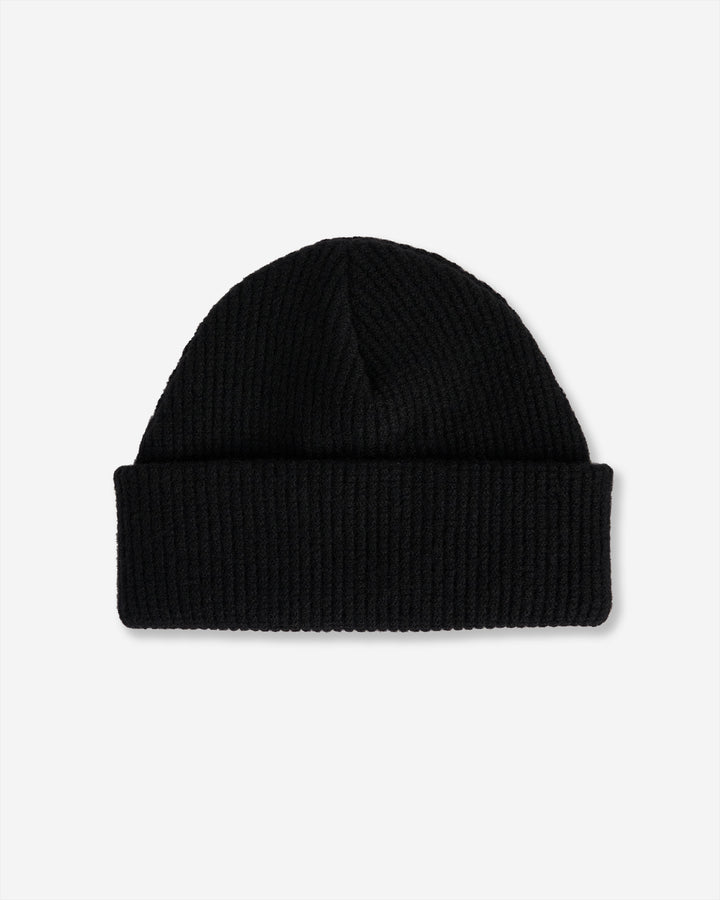 30% Cashmere Watch Cap - Black