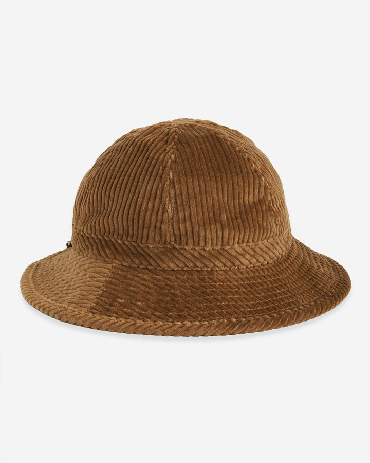5W Corduroy Metro Hat with Drawcord - Camel